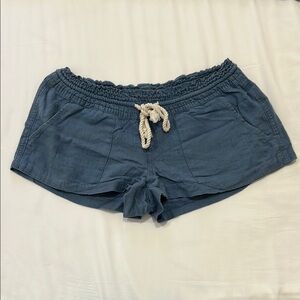 Roxy Women's Denim Blue Athletic Shorts